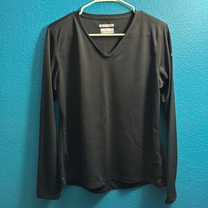 Columbia long sleeve shirt in black
